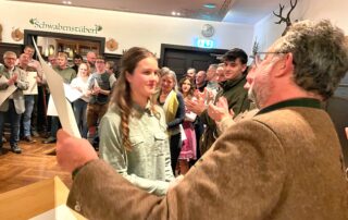 Jagdschule Wiesensteig 2023 – Der traditionelle Jägerschlag November 2023 (01)