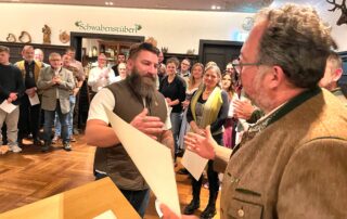 Jagdschule Wiesensteig 2023 – Der traditionelle Jägerschlag November 2023 (02)