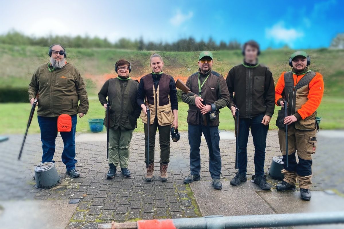 Jagdschule Wiesensteig – Kursgruppe 2024 auf dem Schießstand
